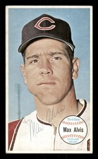 1964 Topps Giants #46 Max Alvis signed autograph VGEX, ballpoint BXOS11