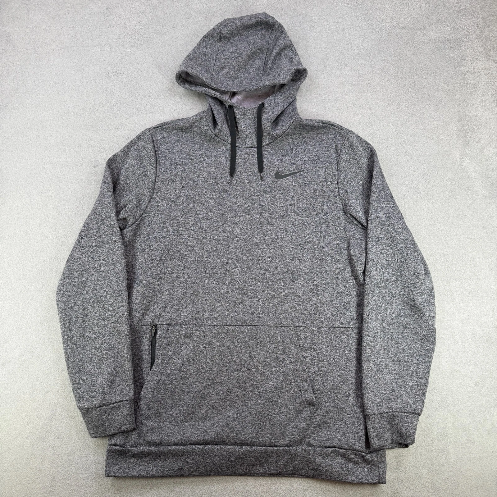 Nike Hoodie Mens M Therma Dri-FIT Training Pullover Kangaroo Pocket CU6214-071