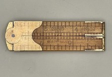 Vintage Stanley  32 12&rdquo; Caliper Rule Ruler Early Sweetheart Era 1920-21