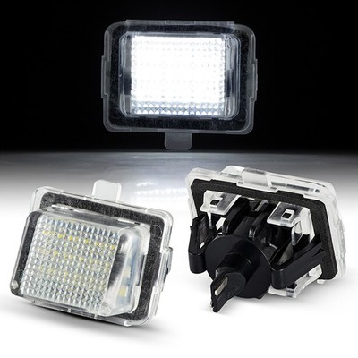 2x Led Kennzeichenbeleuchtung Nummernschild passend für Mercedes C-Klasse S204 +