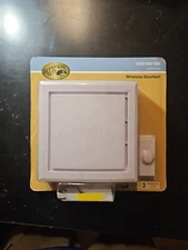 Hampton Bay Wireless Doorbell Battery Operated  1003 008 639 White Finish