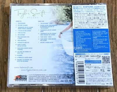 Taylor Swift CD＋DVD Deluxe Edition with Obi | eBay