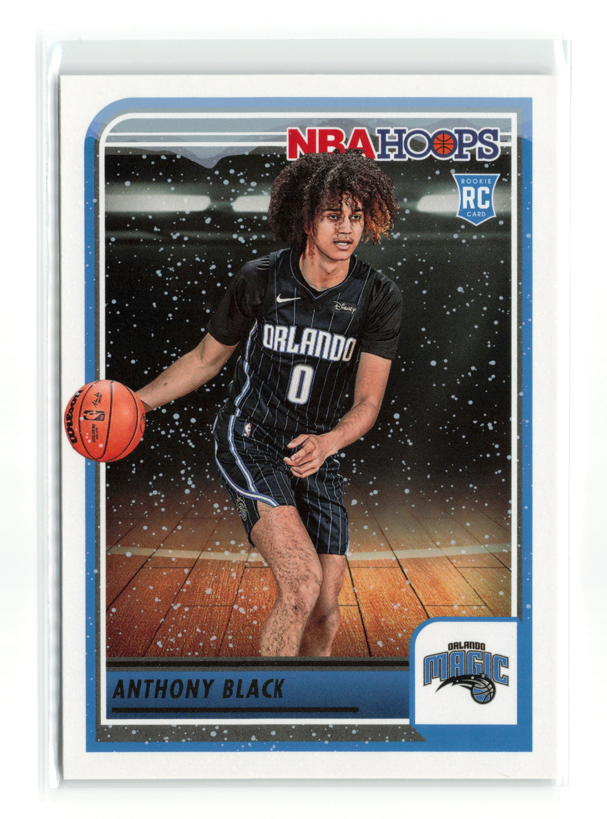 ANTHONY BLACK #257 2023-24 PANINI HOOPS MAGIC RC WINTER