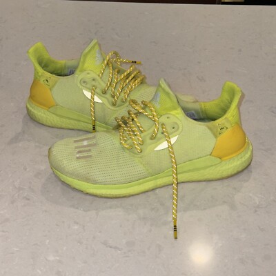 ADIDAS SOLAR HU GLIDE PHARRELL NEW SIZE 10.5  HER TIME IS NOW SEMI FROZEN FV6442