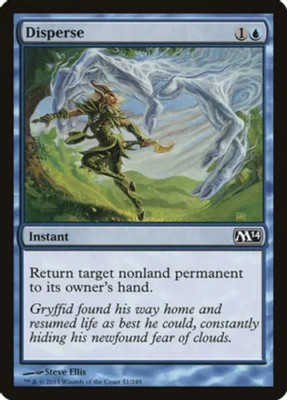MTG Magic 2014 Disperse Near Mint Englisch Magic The Gathering Spielkarte  11
