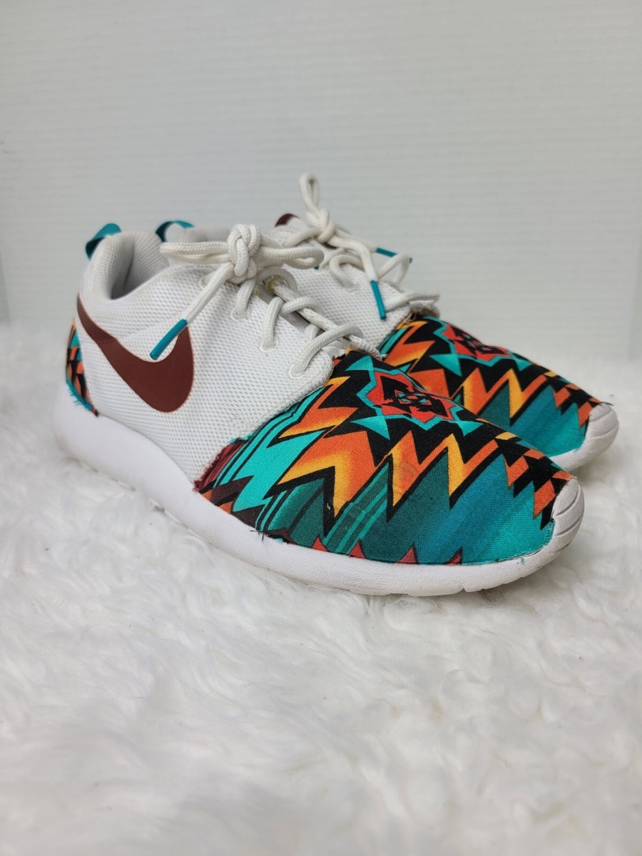 Nike Roshe One Womens Sneaker Size Custom 844994-100 Running