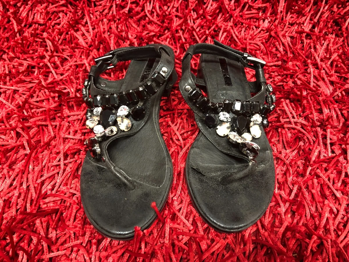 Woman Sandals Lollipops Size Fr 36 Black New eBay