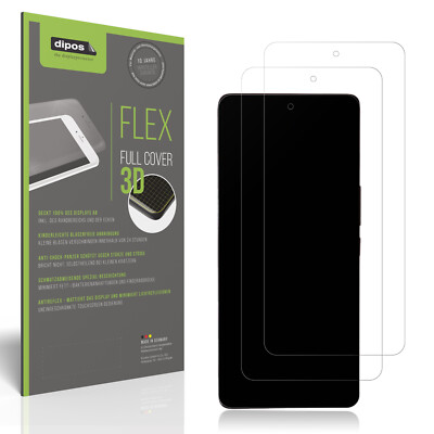 2x Full Cover Schutzfolie matt für Volla Phone Quintus Panzerfolie Anti-Shock