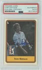 1981 DONRUSS GOLF PGA TOUR HOF RC TOM WATSON SIGNED CARD PSA DNA COA AUTOGRAPH