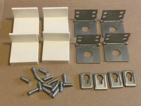 IKEA Kallax Mounting Kit White x 4