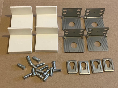 IKEA Kallax Mounting Kit White x 4