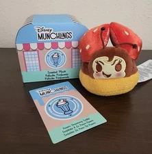 Disney Munchlings Deliciously Disney Plush Francis Strawberry Tartlet Ladybug