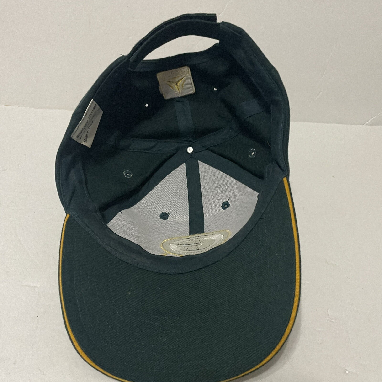 Vintage Green Bay Packers Hat Cheese Head Citgo Embro… Gem