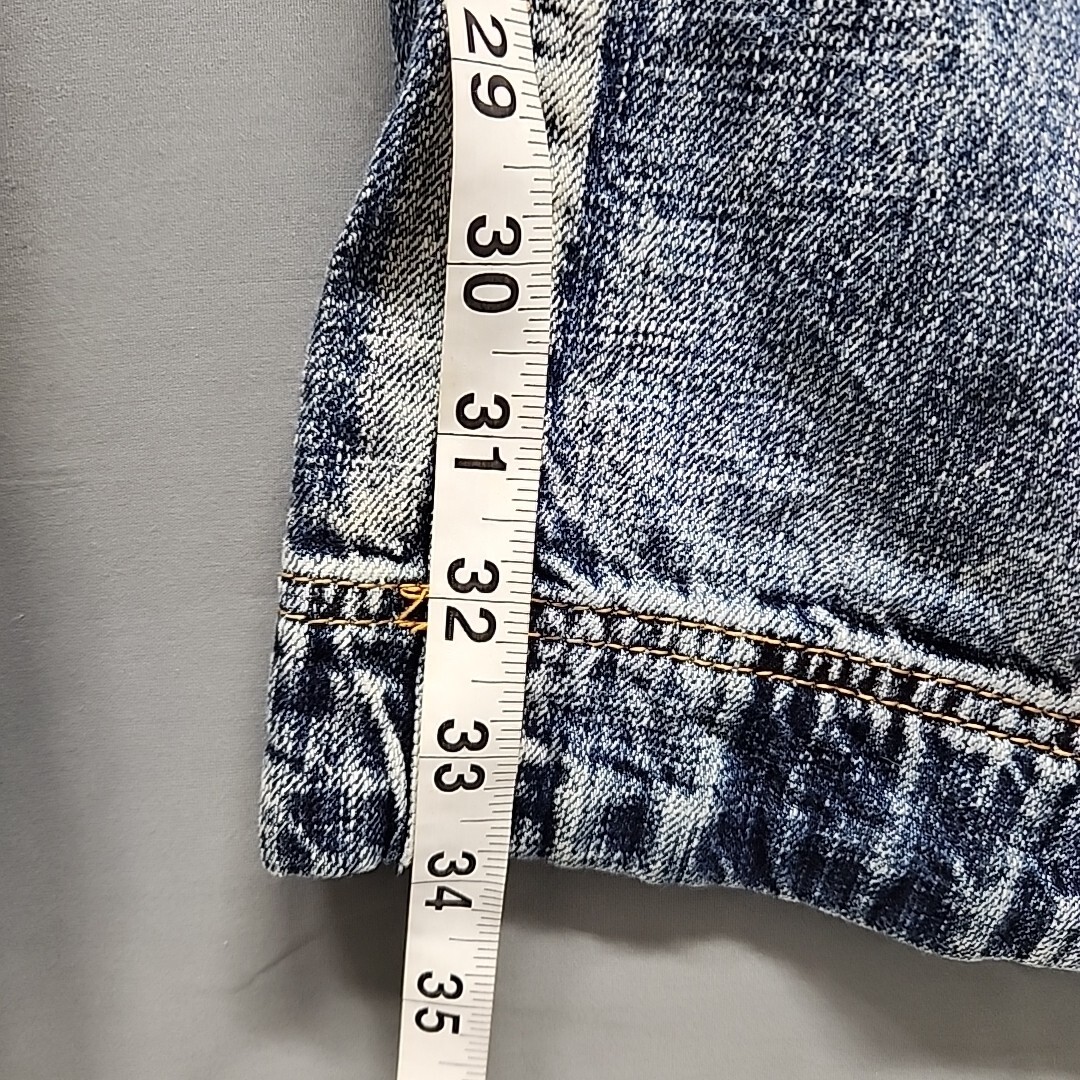 Indigo Red Men's 38x34 Jeans Lux Industrial Baggy Blue Denim 6