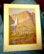 VINTAGE MENU YOSEMITE PARK CAMP CURRY HIGH SIERRA CAMPS JUNE 1933 LUNCHEON