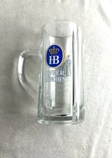 Hofbrau München Beer Mug, .3L, München Premium mit Herz, preowned