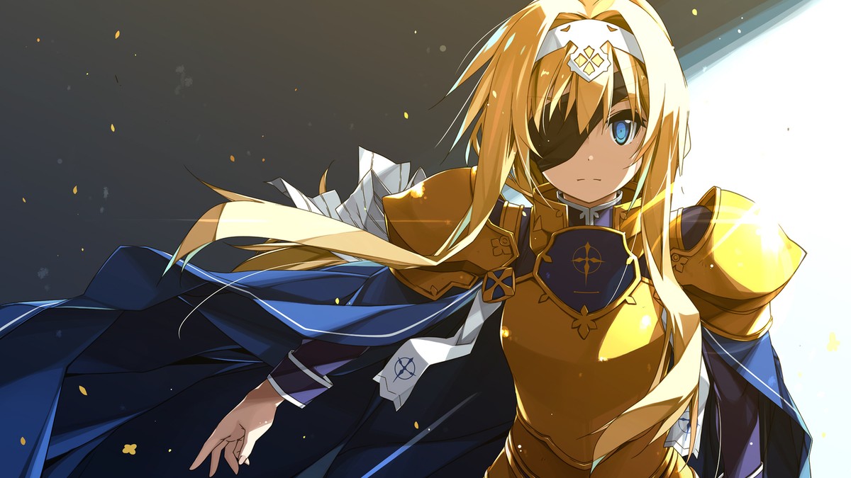 Anime girls shikei sword art online alicization alice Playmat Game