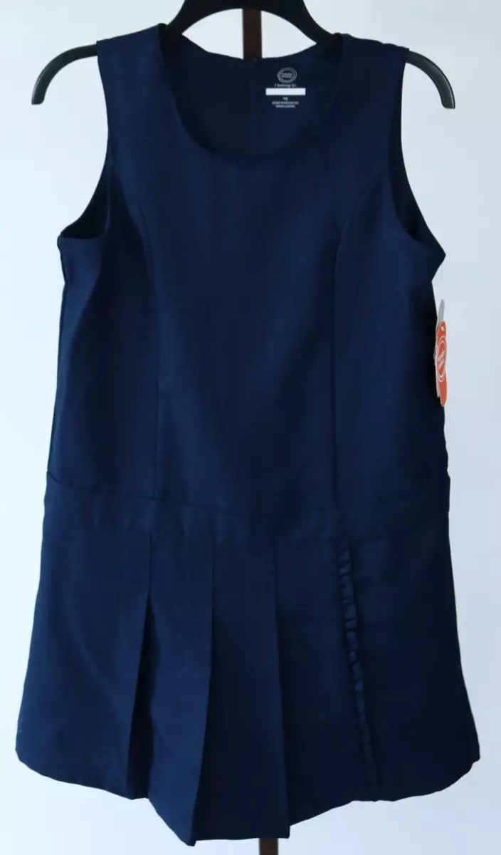 Girls navy top blue jumper