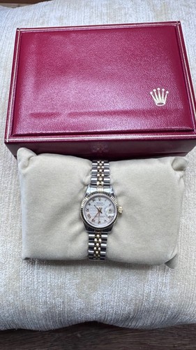 Rolex Ladies Datejust 26mm Watch Ref 69173 Box And Papers 1990 - Picture 2 of 18