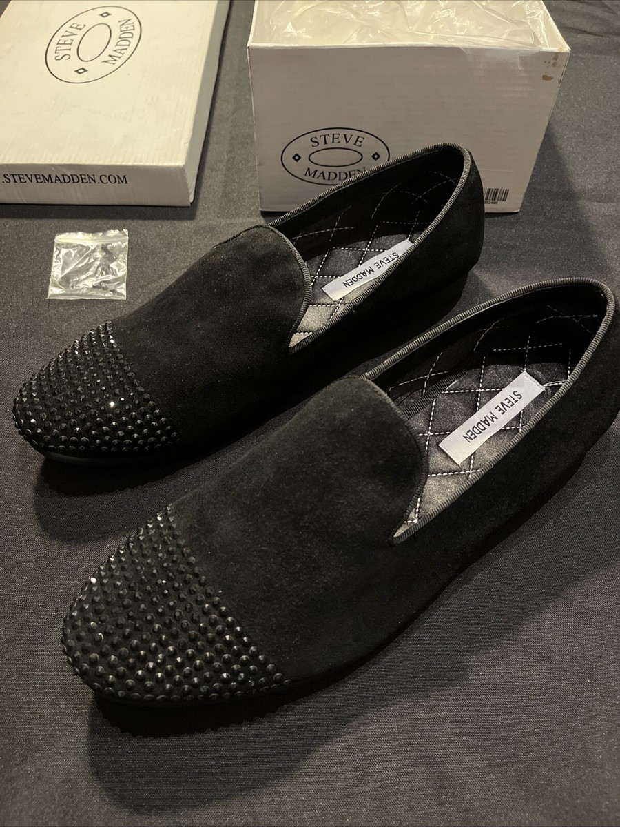 Steve Madden Black and Blue Sequin Loafers New Without Tags Steve Madden Women main image 4