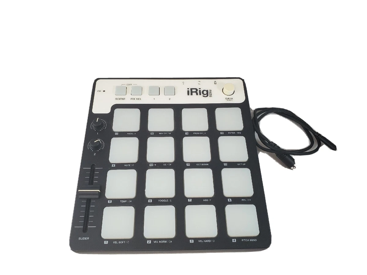 iRig Pads Pad-style MIDI Groove Controller for iPhone, iPad, iPod touch Mac  & PC