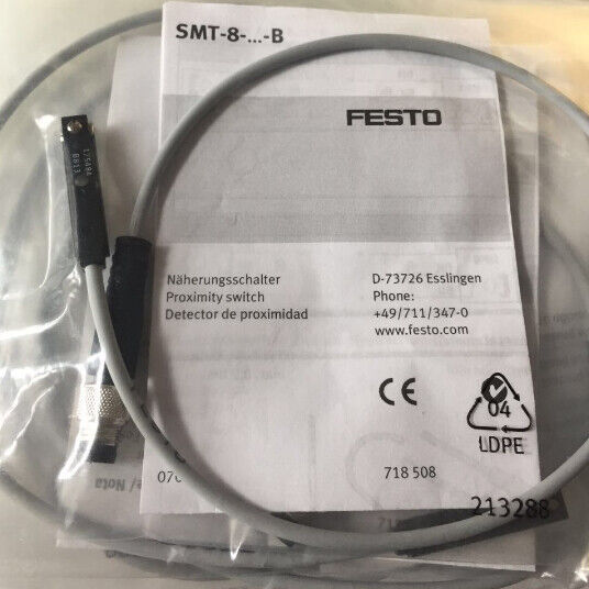 Festo SMT-8-PS-S-LED-24-B Proximity Sensor for sale online | eBay