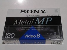 Sony MetalMP 8mm Video Cassette P6-120MP NTSC Video8 sealed