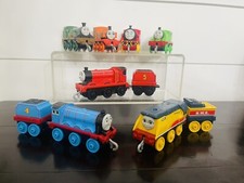 Thomas  Friends Lot Push Along Engines with Caboose Diecast Trains 2018 Toy Lot