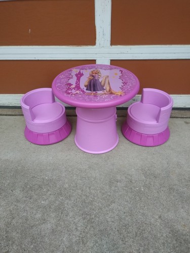 Kids Only Disney Tangled Rapunzel Transforming Tower Table & Chair Set (NO TOP)
