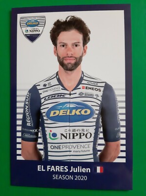 CYCLING cycling card JULIEN EL FARES team NIPPO DELKO PROVENCE 2020