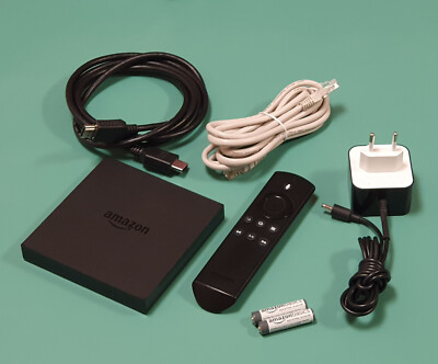 Amazon Box DV83YW max 4K UHD Gen 2 Fire TV Cube Vorgänger Media Streamer Stick