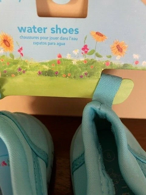 *NUEVO CON ETIQUETAS* "I Play" Unisex Niño Bebé Azul Claro Zapatos de Natación Talla: 8 Foto 3 de 4