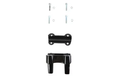 HARLEY 4.1 inch Fat Riser Kit Black fits 0-  Custom,