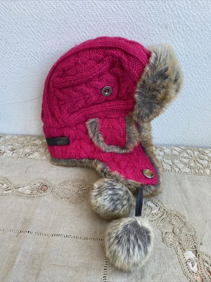 Chapka Barts Rose Chaude Fourrure Hiver Montagne Femme - Photo 1/4