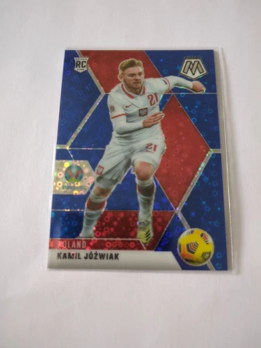 2021 Panini Mosaic Euro 2020 RC Kamil Jozwiak Blue /99 Poland