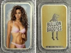 Bullion Baddies 1 oz Silver Bar .999 Rebecca Nox