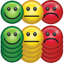 Store Smart Storesmart - 3 Mood Magnets For Status Visualization - 15-Pack -