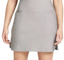 NEW Women’s Walter Hagen 17'' Sculpt Golf Skort Heather Grey Size XS F170