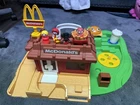 Vintage Fisher Price Little People 1989 McDONALDS 2552 Restaurant