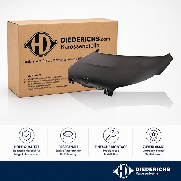 Motorhaube Diederichs 6527800 FÜR KIA Haube Motorraumhaube-image