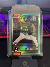 Topps Series 1 2026 Luis Morales Rookie Rainbow Foil Athletics #259 Baseball