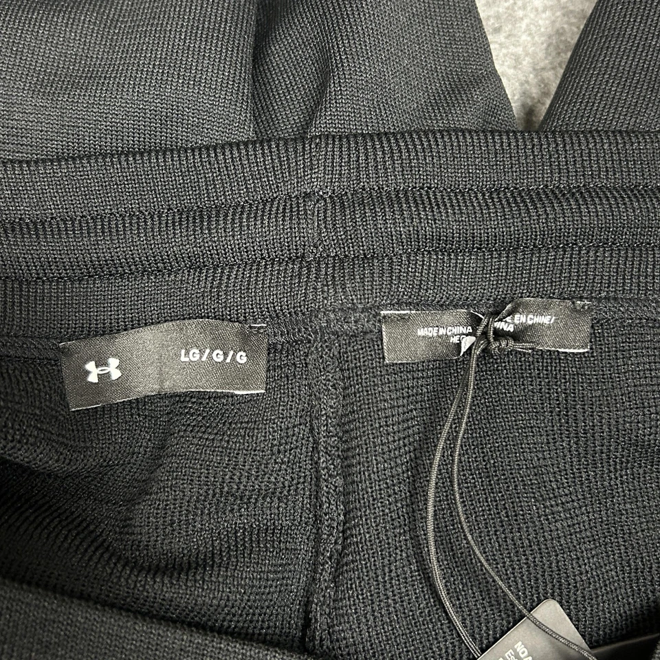 Under Armour UA IntelliKnit Run Pant Men's Large Black Fitted Joggers Running - Image 3 of 4