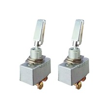 2pcs Heavy Duty Toggle Switch 50 Amp 12 Volt 2 Position 2 Pin Rocker Switch On