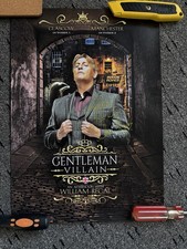 William Regal Signed Inside The Ropes Mini Poster wrestling wwe Aew Legend Rare