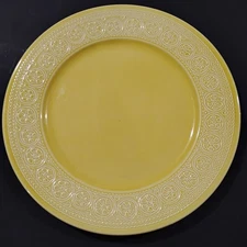 Vtg Laveno Antonia Campi x Richard Ginori Margherita 12.5” Plate/Platter. Yellow