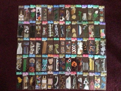 HUGE LOT OF JOLEES BY YOU~75 Pks.~Mixed Themes~Non-Adhesive~Many Rare & HTF~NEW