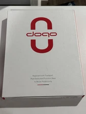 Doqo F102/F105D/F11D Wireless Keyboard Case For 10.5” iPad White New Open Box