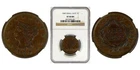 Large Cent 1840 Small Date NGC XF 40 BN.