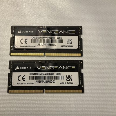CORSAIR VENGEANCE DDR5 RAM 32GB (2x16GB) 4800MHz CL40 Intel XMP