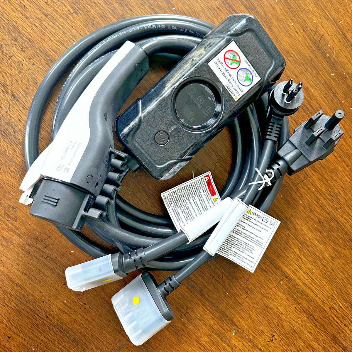 [工事不要] 100V 充電ケーブル　6m HYUNDAI 純正(J1772) Hyundai Ioniq 5 6 Kia EV6 EV9 EV Charger dual level charging 30A